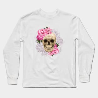 Fancy Skull Long Sleeve T-Shirt